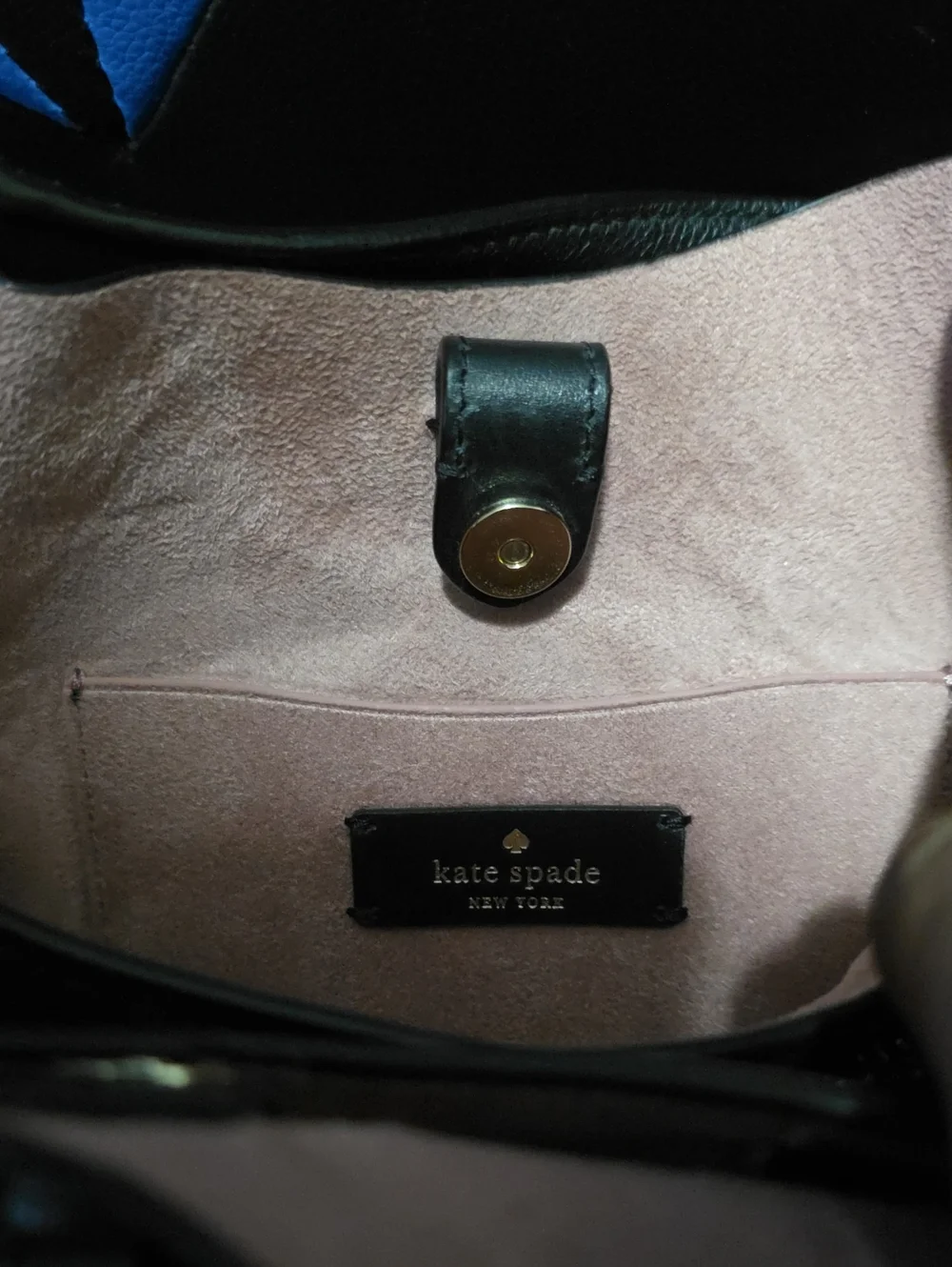 Kate Spade Black Leather Shoulder Bag